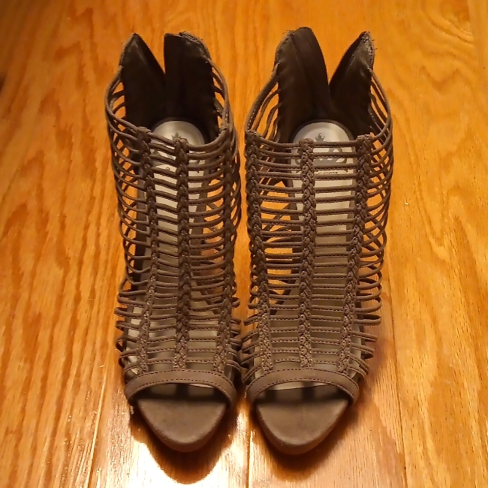 Fergalicious high heeled shoes